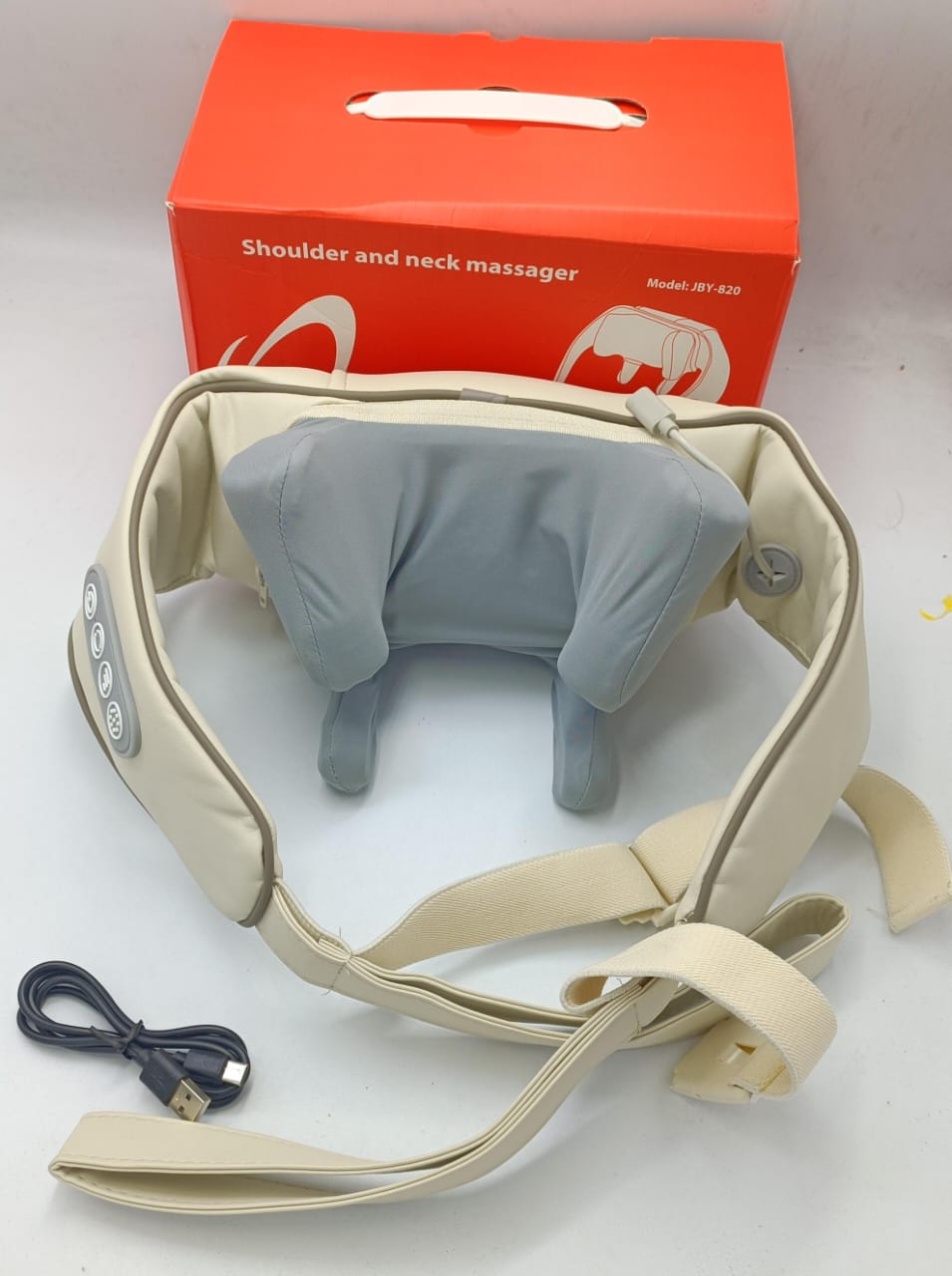 3D Kneading Massage Pillow – Neck, Back & Shoulder Relaxation