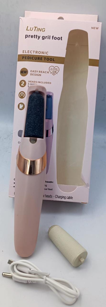 Rechargeable Electric Foot File – Callus & Dead Skin Remover