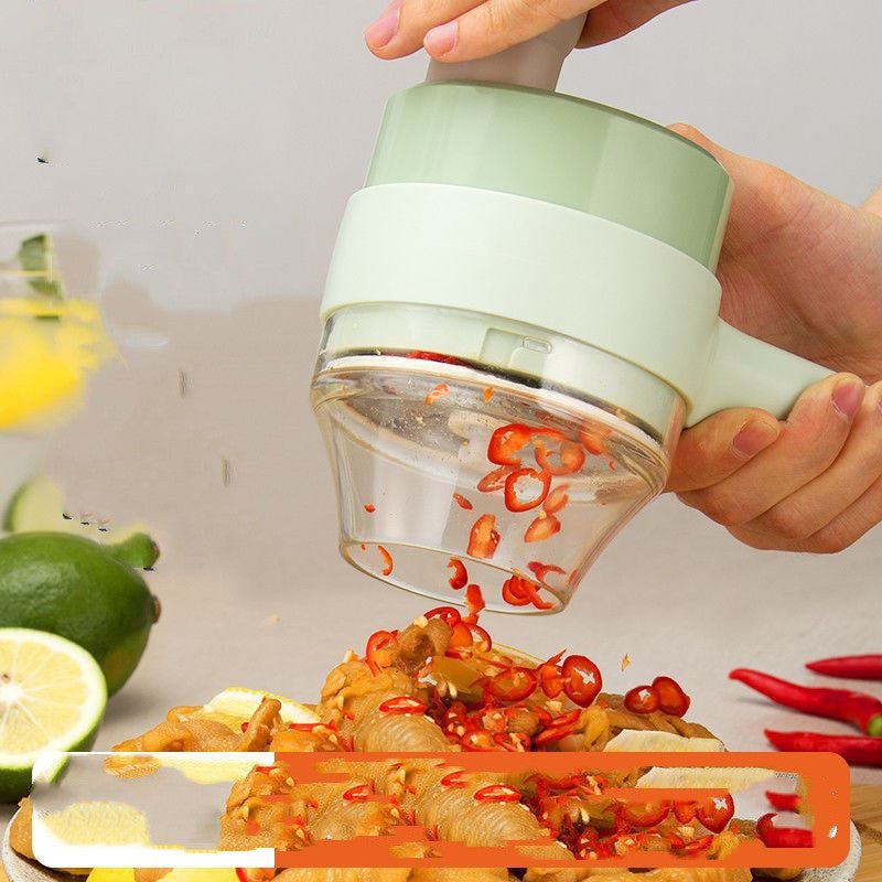 Wireless Electric Garlic Masher – Mini Portable Food Chopper