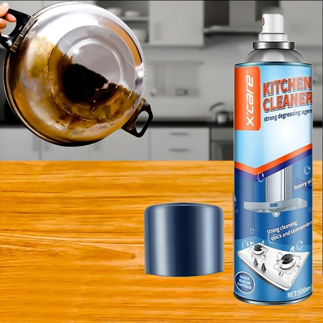 Kitchen Cleaner Spray – Fast-Acting Grease & Stain Remover