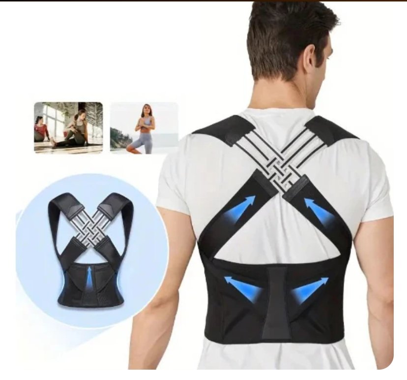 Posture Corrector – Sports Safety Shaper with Adjustable Straps